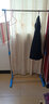 晾衣架落地折叠双杆式伸缩晒衣架室内阳台晾衣杆挂衣架阳台伸缩晾衣架落地室内外晒 A801L大型单杆无轮 实拍图