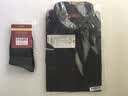 才子（TRIES）【易打理】男士短袖衬衫夏季职业衬衣商务正装纯色简约衬衫 黑色 M 38(165/84A) 实拍图