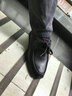 高哥内增高男鞋6cm春夏季鞋子软底软套脚休闲皮鞋隐形内增高鞋驾车鞋 黑色套脚 42 实拍图