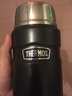 膳魔师（THERMOS）焖烧杯食物罐 真空焖烧罐 不锈钢保温桶SK-3020-BK 710ml 黑色 实拍图
