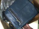 法国COW 男士单肩包男休闲男包青年单肩斜挎包 时尚潮流多功能男士包包挎包 C-9858单肩包 竖款 实拍图