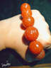 相石缘回纹天珠手串男天然红玛瑙手链男款20mm玉髓佛珠男 实拍图