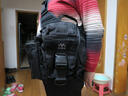 马盖先塘鹅鞍袋通勤单肩包 男户外休闲马鞍包斜挎包黑色 实拍图