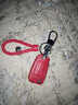 适用于雪佛兰钥匙包真皮钥匙套科沃兹迈锐宝科鲁兹赛欧3创酷科帕奇沃兰多专用男女雪弗兰汽车钥匙扣装饰 雪佛兰A款红色 实拍图