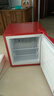 惠康（HICON）小冰柜迷你家用单门小型冻母乳冷冻柜办公室小冰箱BD-40/60/106L 冰柜40L-典雅红 实拍图