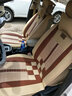 博得  福特福克斯 嘉年华 蒙迪欧 福睿斯 翼博专用汽车座套全包皮革坐套四季通用冰丝座垫套 豪华版米色 福特福克斯二厢嘉年华三厢蒙迪欧致胜福睿斯翼虎翼搏 实拍图
