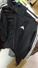 阿迪达斯 （adidas）羽绒服男装 25冬季新款运动服健身休闲连帽防风保暖时尚羽绒外套 黑色连帽/三条纹/绒子含量80%/主推 M 实拍图