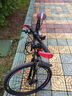 美昱 自行车山地车男女成人学生变速越野赛车通勤车公路单车 彩圈-豪华版黑红辐条轮 26寸30速 实拍图