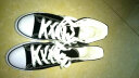 法拉步2024春季新款高帮帆布鞋女韩版学生板鞋百搭原宿风街拍布鞋 黑色（X01） 43 实拍图