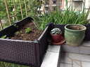 易栽乐（Yizail） 2.5S种植箱咖啡色塑料种菜盆 阳台种菜组合式长方形庭院大花盆 3排9联种植箱120*120*26cm 实拍图
