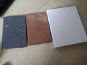 法拉蒙 a5硬壳皮面笔记本本子带笔插位学生考研日记本商务办公会议记录记事本可定制 棕色 实拍图