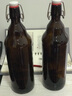 琉阳 大中小卡扣饮料玻璃瓶酵素瓶 果汁瓶 玻璃密封瓶 带盖牛奶瓶 方 500ml 实拍图