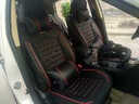 博得 海马新款骑士S7 S5福美来M5M3M8汽车座套四季通用全包围皮革专用坐套 神秘黑红 海马骑士S5 S7福美来M5M3 M6普力马海福星 实拍图