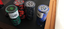 游戏大陆（gameland）麦穗黏土德州扑克筹码 德扑棋牌室麻将专用圆片筹码币14克粘土 【今日秒杀】10片40mm黄色无面值 实拍图