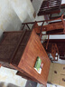 皇印 红木家具非洲花梨（学名：刺猬紫檀）书桌电脑台办公桌子学生实木书桌2503 电脑桌椅组合 实拍图