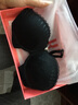KJ前扣交叉美背文胸小胸聚拢性感蕾丝有钢圈内衣套装收副乳品牌胸罩 黑色 75A 34A(配M码内裤) 实拍图