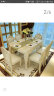 美景（MEIJING）餐桌实木餐桌椅组合可折叠伸缩小户型欧式大理石吃饭桌子家用圆桌 1.35米大理石单桌 实拍图