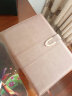 法拉蒙 a5硬壳皮面笔记本本子带笔插位学生考研日记本商务办公会议记录记事本可定制 黑色【礼盒装】 实拍图
