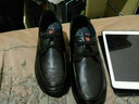 高哥内增高男鞋6cm春夏季鞋子软底软套脚休闲皮鞋隐形内增高鞋驾车鞋 黑色套脚 42 实拍图
