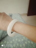 玉荔缘 天然青白玉手镯 女款碳酸盐质玉镯子羊脂玉石手镯玉器 附证书 57mm-58mm 实拍图