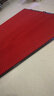 苏适防滑地垫室外蹭土门垫去沙地垫进门防滑垫入户门垫门口地垫 大红色带条纹无字 78*118CM 实拍图