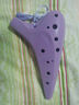 风雅陶笛（FENG YA OCARINA） 塑胶初学型12孔中音C调 彩色十二孔AC陶笛 12塑胶AC紫色 实拍图