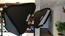 神牛（Godox） S型支架便携式柔光箱单反机顶闪光灯柔光罩灯座户外摄影快收式热靴闪光灯柔光箱 神牛80*80单柔光箱 实拍图