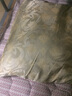 百年六合19姆米真丝枕巾100%桑蚕丝丝绸提花纯色枕头巾50x80单只价可定制 露凌郁竹 80cm*50cm 实拍图
