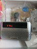 飞利浦（PHILIPS） SBM120插卡音箱便携小音响/音乐MP3外响播放器FM收音机 银色+充电器+布袋 兼容苹果/安卓手机/电脑小音响 实拍图