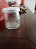 德立玻璃布丁酸奶瓶带盖小奶瓶创意可爱鸡蛋壳慕斯果冻瓶木糠杯耐高温 100ml木塞盖奶瓶4个（送勺） 实拍图