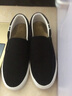 回力男女鞋休闲鞋春季一脚蹬帆布鞋透气老北京布鞋时尚懒人鞋子豆豆鞋 黑色HL903 36 实拍图