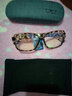 砾石 防蓝光平光镜防雾近视眼镜变色防晒墨镜 男女可配近视镜框眼镜架 玳色-豹纹-防蓝光平光镜 实拍图