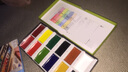 吴竹（KURETAKE） 吴竹固体水彩颜料颜彩耽美国画颜料岩彩12色18色24色36色   12色套装 实拍图