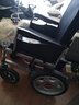 奔瑞 奔瑞电动轮椅车可折叠轻便老年残疾人自动智能四轮车 【高靠背】四轮减震-20A锂电【30-35公里】 实拍图