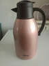 建乐士 建乐士 保温壶暖瓶暖壶开水瓶家用真空2L大容量欧式304不锈钢 玫瑰金 2升 实拍图