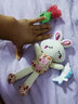 甜甜萱小白兔子公仔毛绒玩具玩偶布娃娃睡觉抱枕六一儿童节送女友礼物 普通款粉色公主兔 1.2米（送30cm小兔子） 实拍图