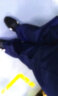 依扬玖源工作服劳保服套装男长袖秋冬工装定制logo电工焊工地耐磨工厂服 【升级款】深蓝色红兜边套装 180/2XL（150-165斤） 实拍图