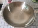 plazotta seit 1893德国 不锈钢蒸屉 无涂层烹饪不粘锅锅具32cm燃气明火通用炒锅 不锈钢炒锅（带盖） 32cm 实拍图