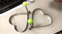 羽熠 创意不锈钢煎蛋器模型 荷包蛋模具 便当造型用具 爱心2个装 实拍图