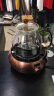 美斯尼 耐热玻璃煮茶器蒸煮一体茶壶蒸茶器电陶炉电茶炉功夫茶具 双胆壶+智能电陶炉 实拍图