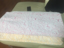 恒源祥老式毛巾被纯棉单人双人线圈纯色全棉毛巾毯空调毯夏天薄款儿童毯 粉色 150*200cm 实拍图