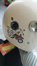 BIGBRO KY163卡其朵拉星球 新国标3C电动摩托车头盔冬季保暖男女电瓶车四季通用骑行半盔 实拍图