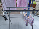 比新晾衣架落地晒衣架可折叠阳台晾晒架不锈钢晾衣杆两杆1.6mBX-L4711 实拍图