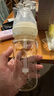 舒婴奶瓶新生婴儿玻璃奶瓶 早产儿防胀气呛奶 宽口径宝宝奶瓶断奶神器 玻璃120ml配自然SS码+防呛SS 0-1月 实拍图