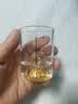 青苹果钢化玻璃白酒杯精致二两杯120ml两只 耐摔耐磨国庆结婚待客家用 实拍图