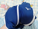 美津浓（MIZUNO）泳衣女连体平角保守泡温泉游泳衣时尚大码遮肚显瘦泳装A1359黑L 实拍图