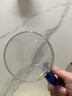 富光玻璃杯高颜值带吸管加厚水杯 一杯双饮牛奶咖啡冲饮杯子女士410ml 实拍图