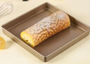 蛋糕卷模具瑞士卷烤盘烤箱雪花酥盘正方形28x28方盘家用烘焙工具 28*28方形油布配件【无盘】 实拍图