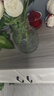 玻璃花瓶透明植物插花瓶水培容器大花瓶装饰客厅学生宿舍摆件 锥形花瓶2个装（图案各一） 实拍图