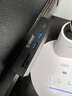 奥睿科（ORICO）Type-C分线器USB3.2Gen2hub扩展坞10Gbps集线器铝合金卡扣式 台式笔记本延长线 MH5PC黑色 实拍图